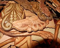 Millionen Stk Verzierungen Schnitzerei Holzornamenten Ornamente 